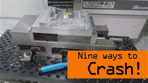 cnc machine crash report|worst cnc machine crash.